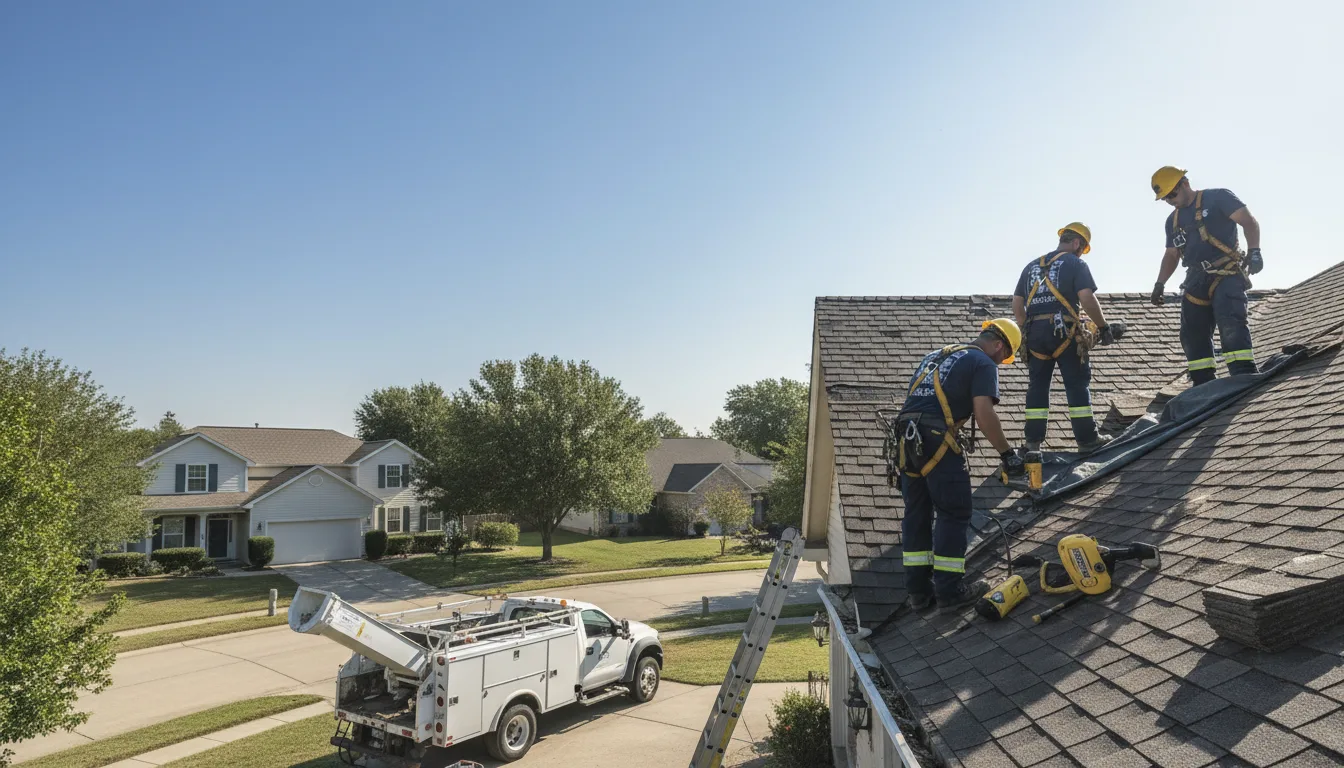 Emergency Roof Repair in Liverpool, IL near me